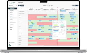 Planning Lueira en MacBook