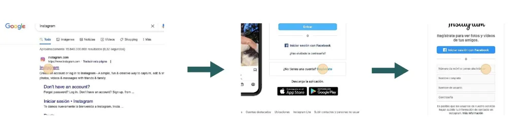 Crear una cuenta de Instagram