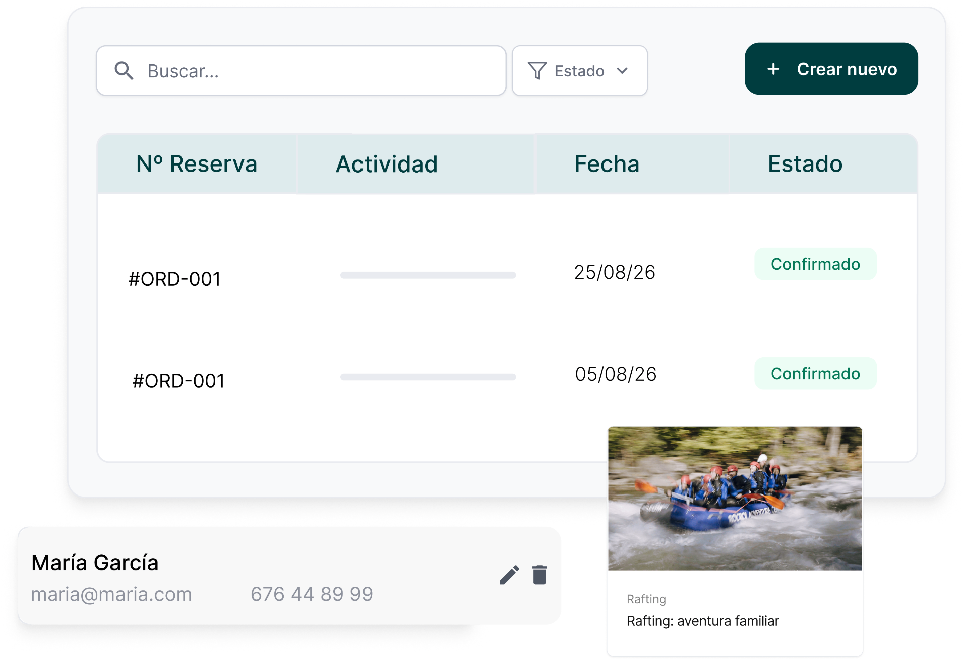Portal de partners per a centres multiaventura