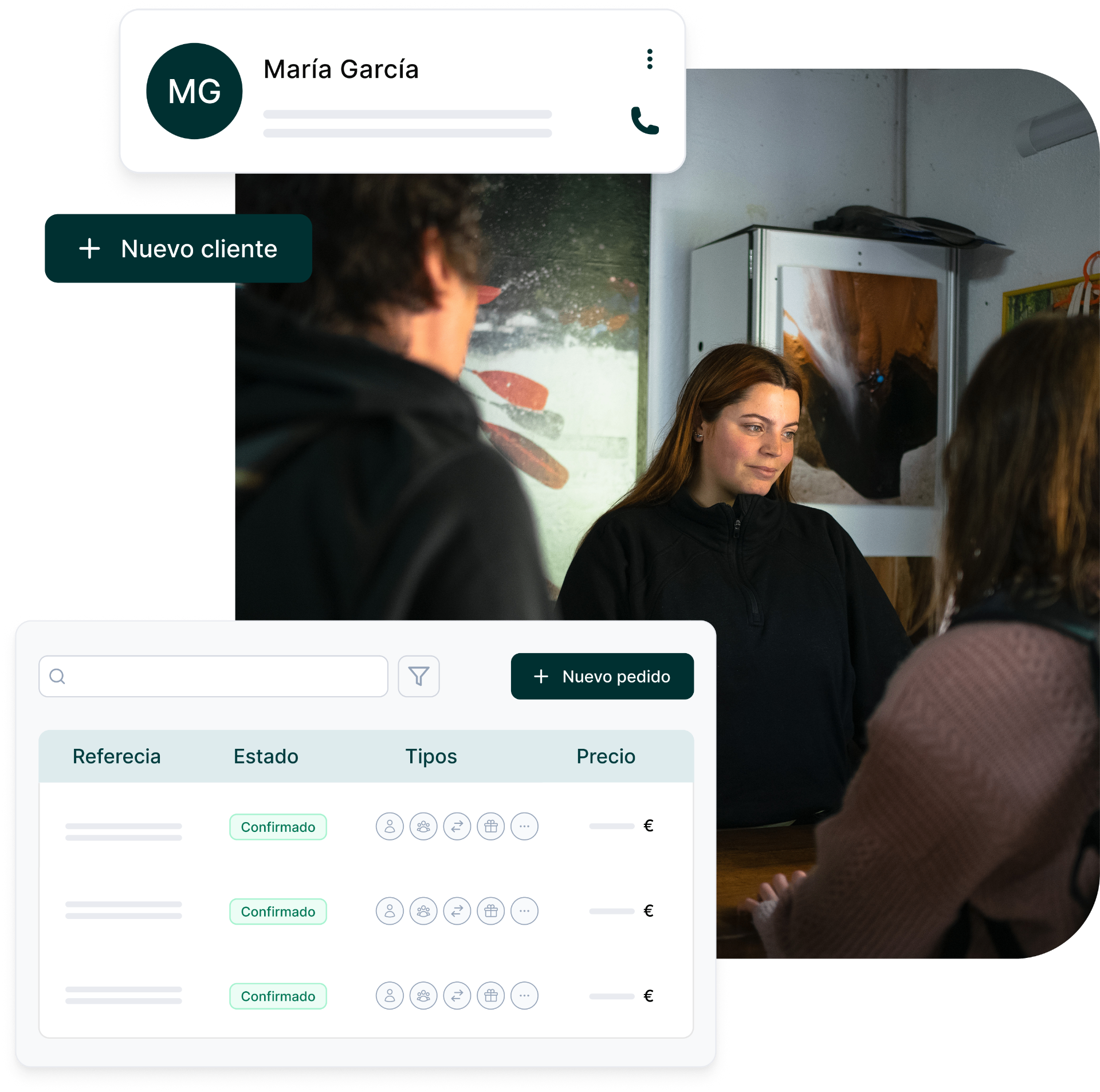 Gestión del cliente en Lueira