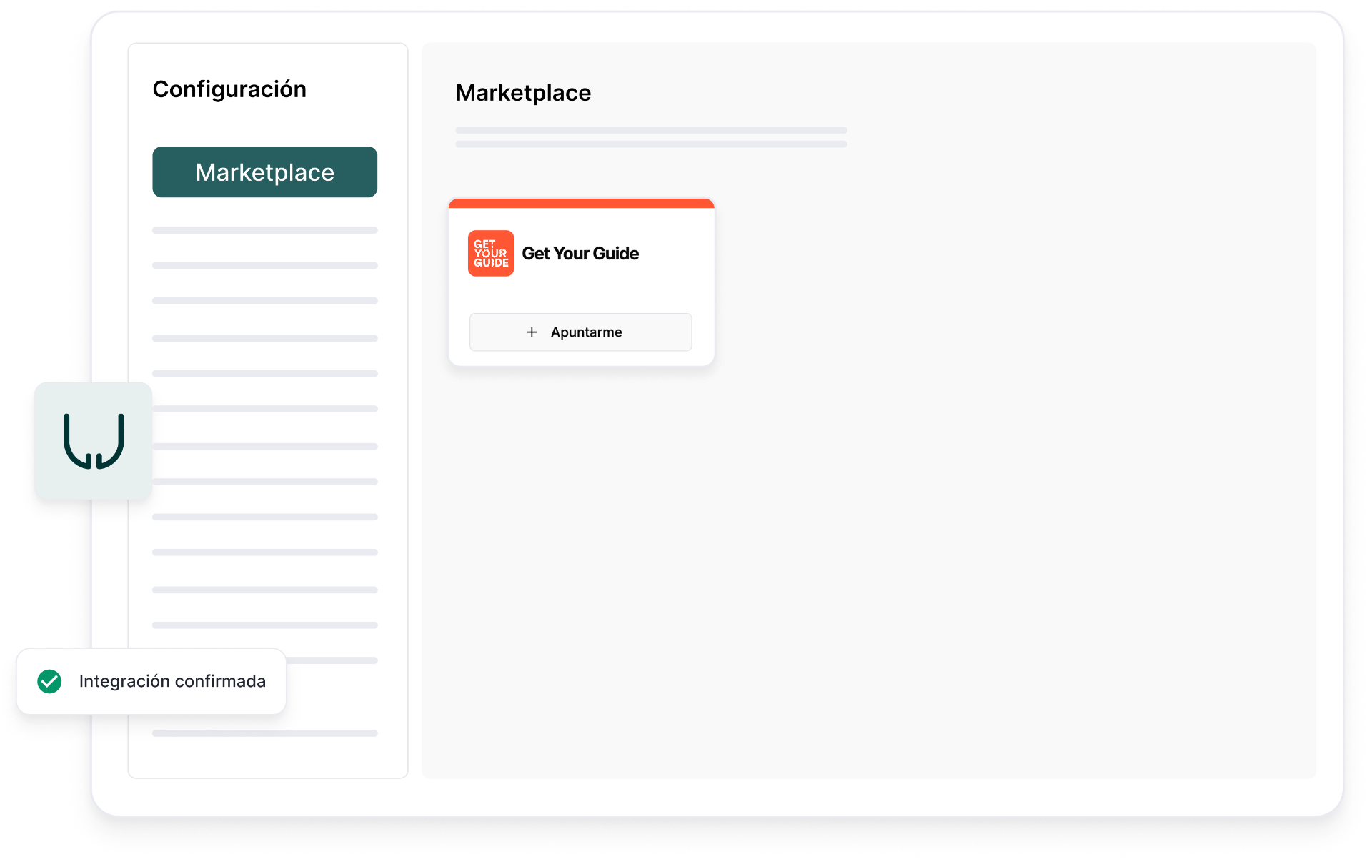 Integración con GetYourGuide